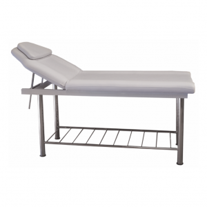 contour massage/wax bed with rack