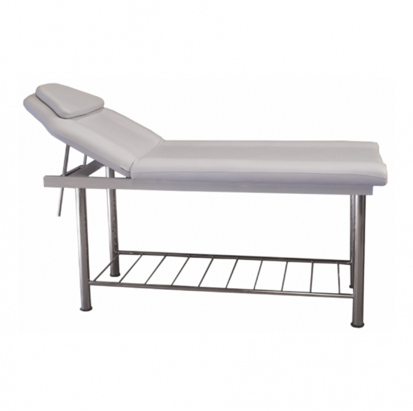 contour massage/wax bed with rack