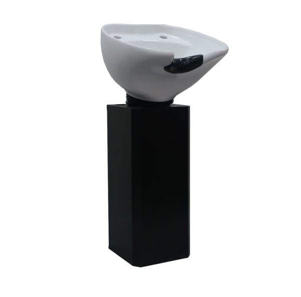 single wash basin white