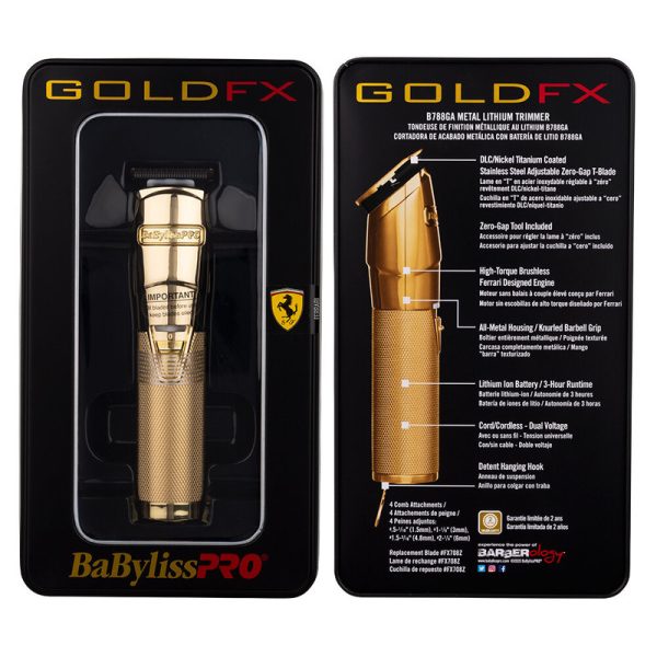 Babyliss Pro Gold FX Outliner Trimmer - Image 2