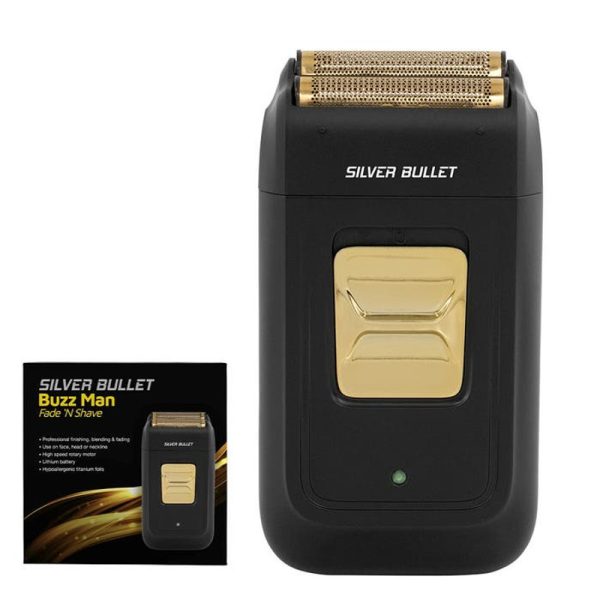 Silver Bullet Buzzman Gold Foil Shaver